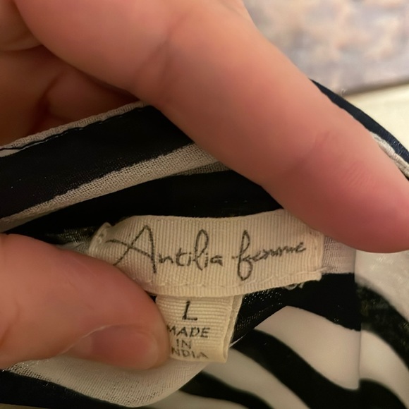 Nautical Stripped blouse- sleeveless - Picture 6 of 8